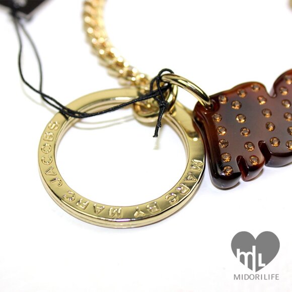 MARC BY MARC JACOBS Signature Charm Key Ring - Picture 2 of 7